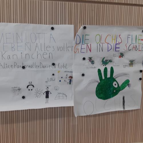 Plakate der Bücherreferate