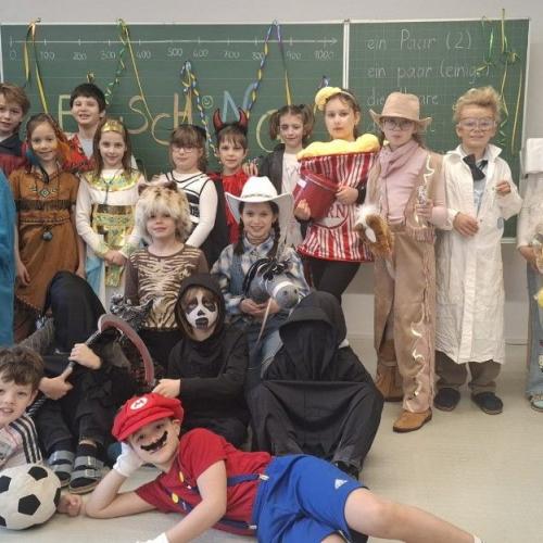Fasching Klasse 3